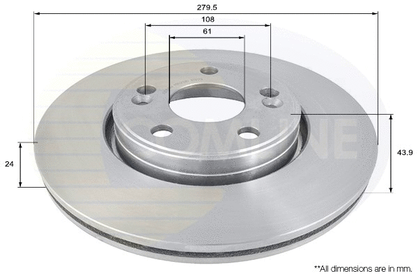Brake Disc (ADC1516V)
