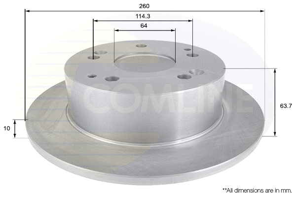 Brake Disc (ADC0540)