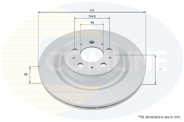 Brake Disc (ADC5115V)