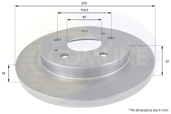 Brake Disc (ADC0611)