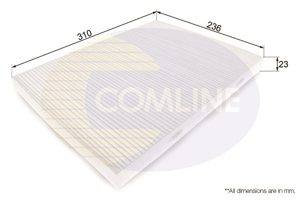Filter, cabin air (EKF291)