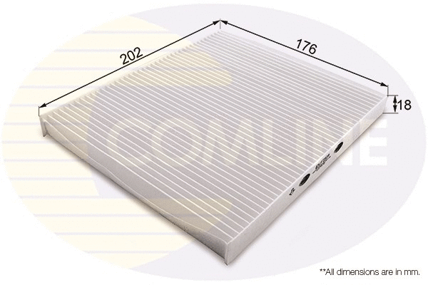 Filter, cabin air (EKF159)