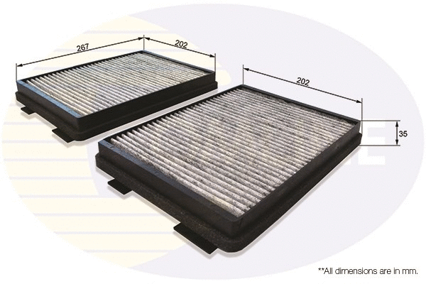 Filter, cabin air (EKF110A)
