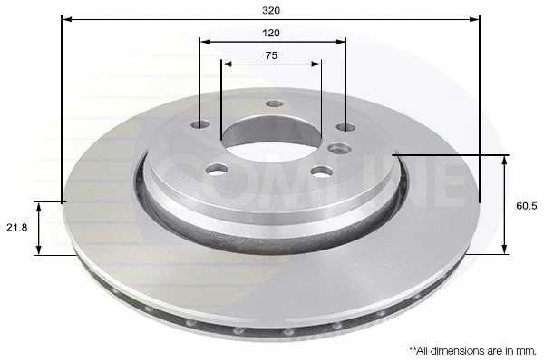 Brake Disc (ADC1725V)