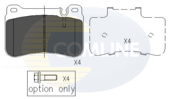 Brake Pad Set, disc brake (CBP06007)
