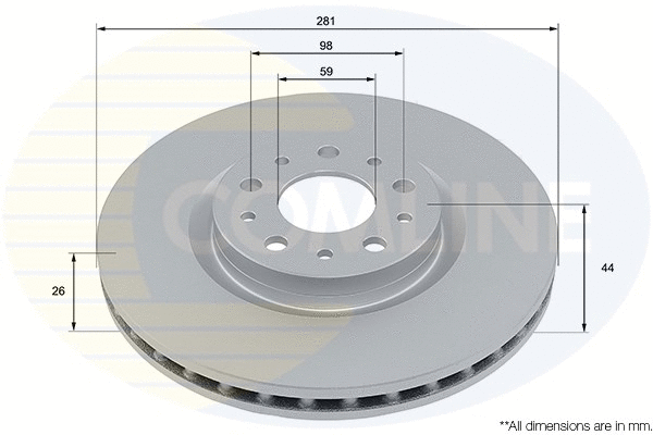 Brake Disc (ADC2974V)