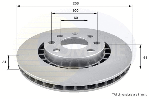 Brake Disc (ADC1007V)