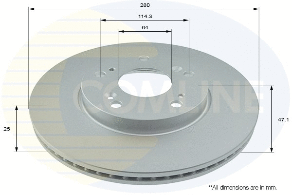 Brake Disc (ADC0576V)