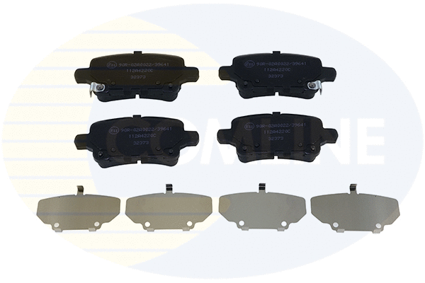 Brake Pad Set, disc brake (CBP32373)