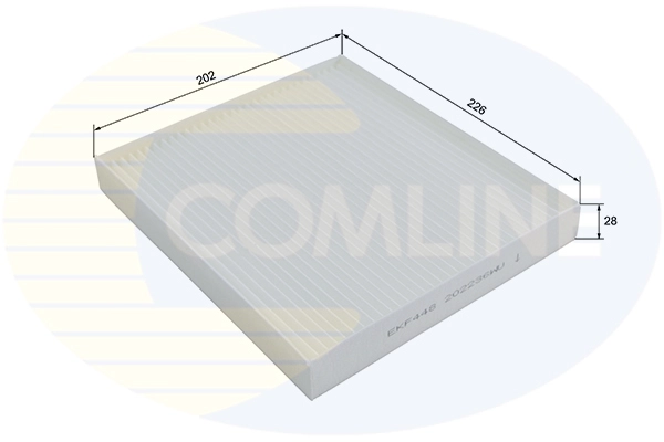 Filter, cabin air (EKF448)