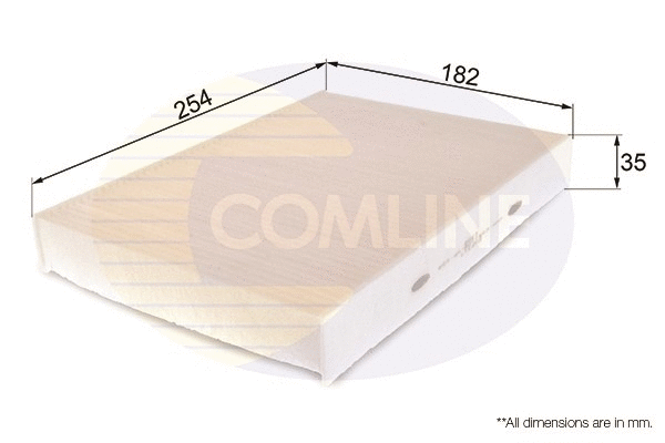 Filter, cabin air (EKF317)