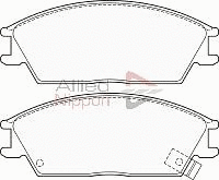 Brake Pad Set, disc brake (ADB3500)