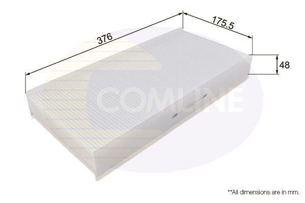 Filter, cabin air (EKF178)