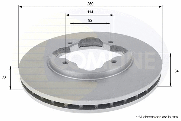 Brake Disc (ADC0515V)