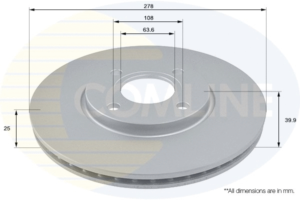 Brake Disc (ADC1280V)