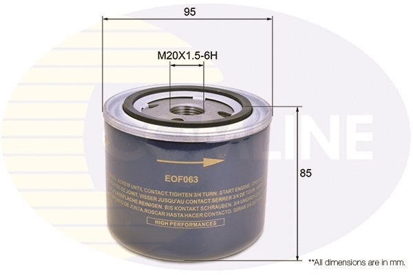 Oil Filter (EOF063)