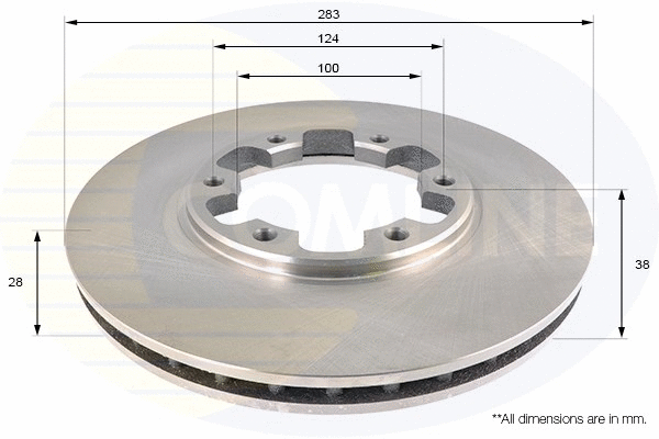 Brake Disc (ADC0291V)