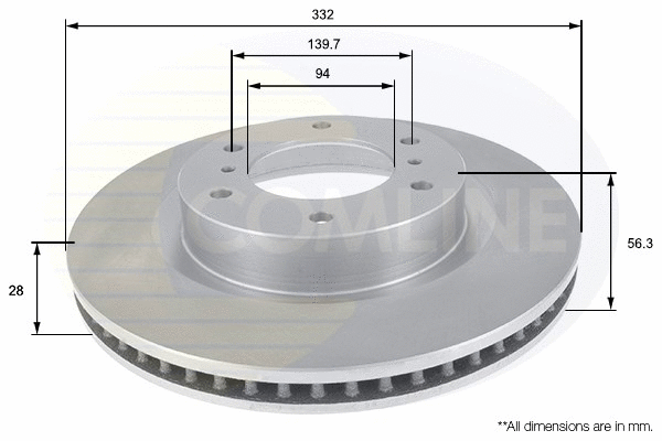 Brake Disc (ADC0379V)