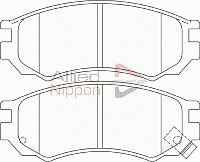 Brake Pad Set, disc brake (ADB3473)