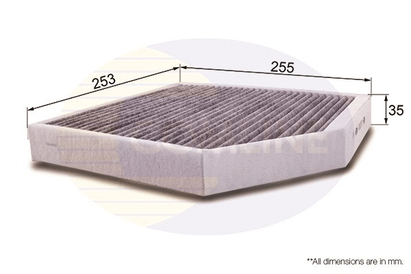 Filter, cabin air (EKF327A)