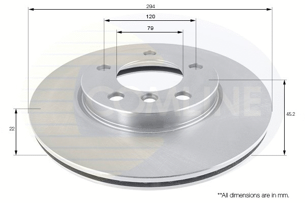 Brake Disc (ADC1775V)