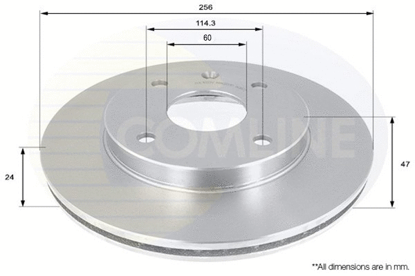 Brake Disc (ADC1033V)