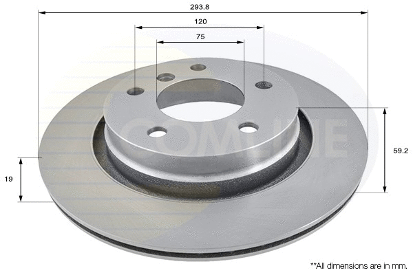 Brake Disc (ADC1723V)