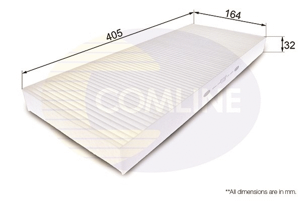 Filter, cabin air (EKF251)