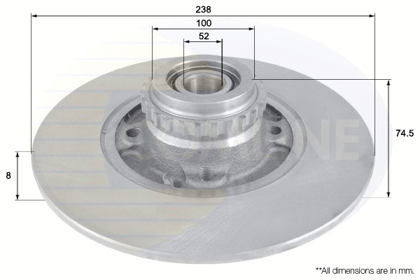 Brake Disc (ADC3004)
