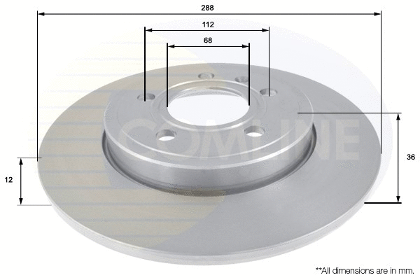 Brake Disc (ADC1468)