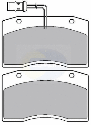 Brake Pad Set, disc brake (CBP9018/8)
