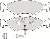 Brake Pad Set, disc brake (ADB1118)