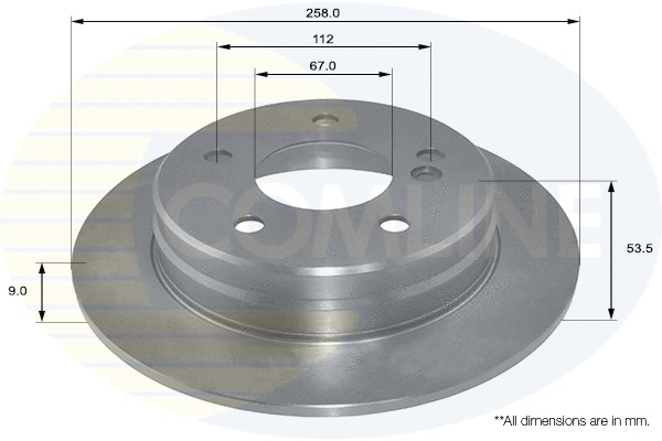 Brake Disc (ADC1612)