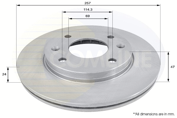 Brake Disc (ADC1042V)