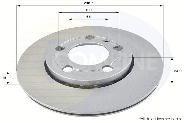 Brake Disc (ADC1461V)
