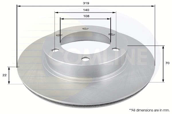 Brake Disc (ADC0184V)