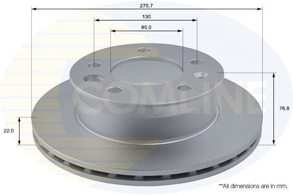 Brake Disc (ADC1610V)