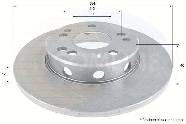 Brake Disc (ADC1620)