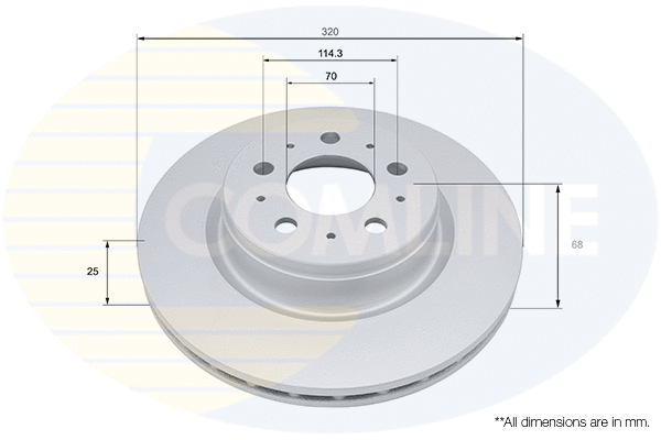Brake Disc (ADC5114V)