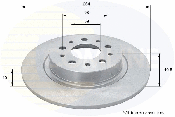 Brake Disc (ADC1850)