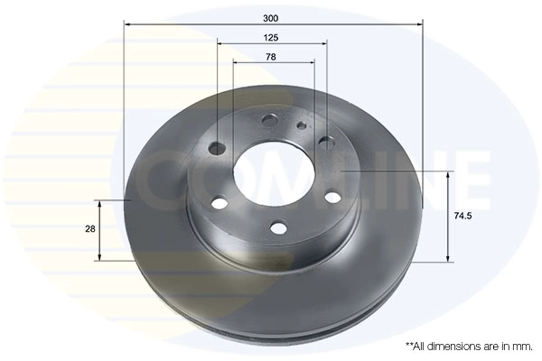 Brake Disc (ADC9087V)