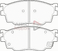 Brake Pad Set, disc brake (ADB3825)