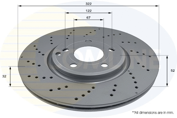 Brake Disc (ADC2850V)