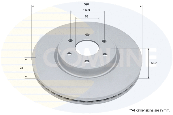 Brake Disc (ADC5021V)