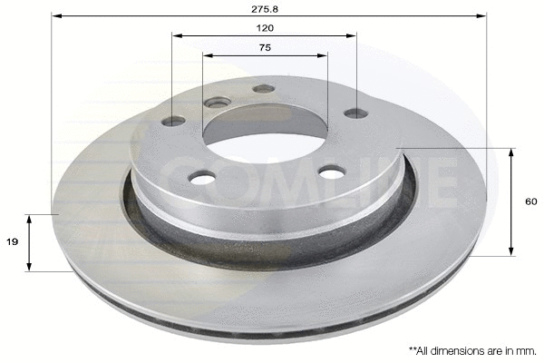 Brake Disc (ADC1704V)