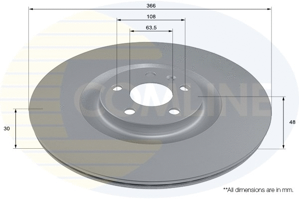 Brake Disc (ADC2925V)