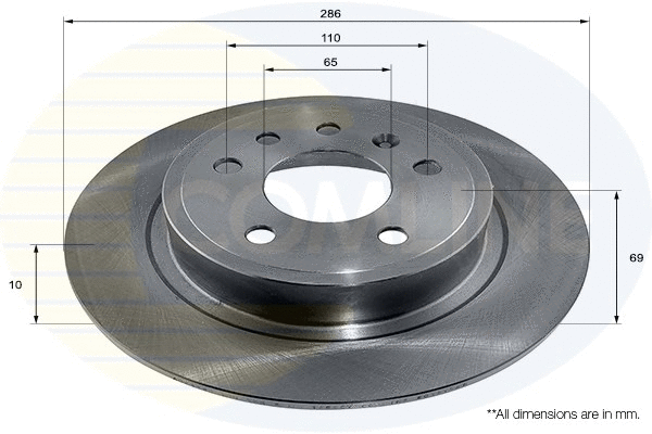 Brake Disc (ADC1160)