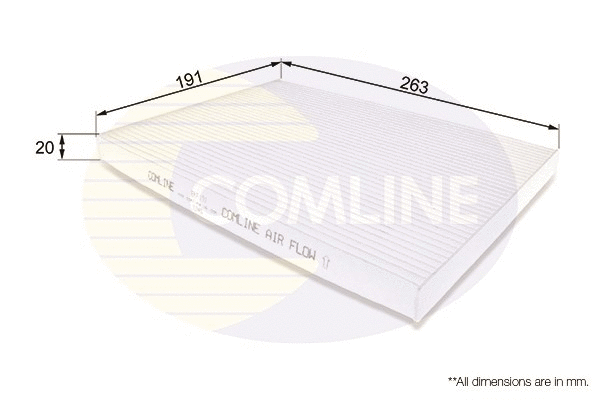 Filter, cabin air (EKF191)