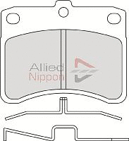Brake Pad Set, disc brake (ADB0770)