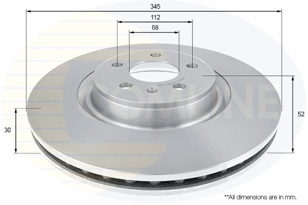 Brake Disc (ADC2612V)